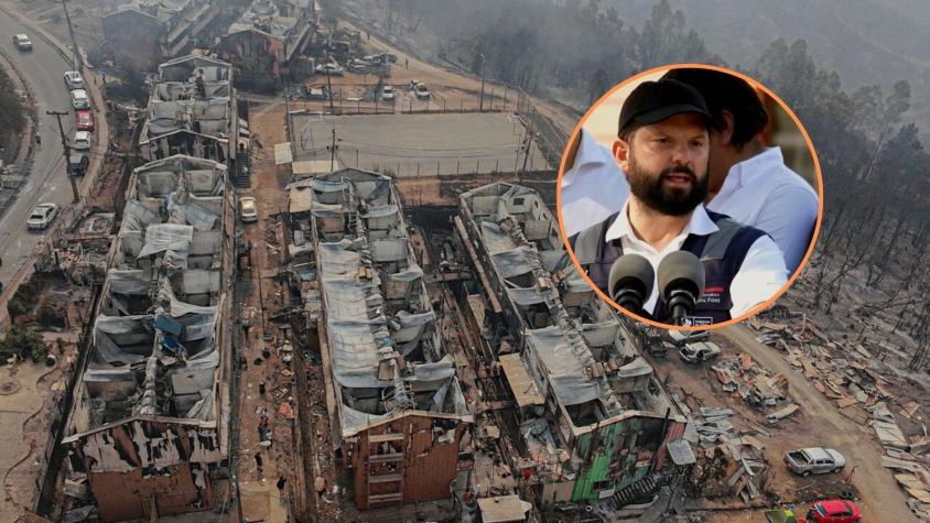 Presidente Boric anticipa entrega de viviendas de emergencias por incendios forestales: “Mañana ya se va a empezar”