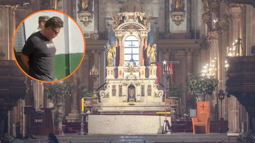 Con robos similares en Europa y prohibición de ingreso a Francia: quién es el detenido por robar en la Catedral de Santiago Con robos similares en Europa y prohibición de ingreso a Francia: quién es el detenido por robar en la Catedral de Santiago