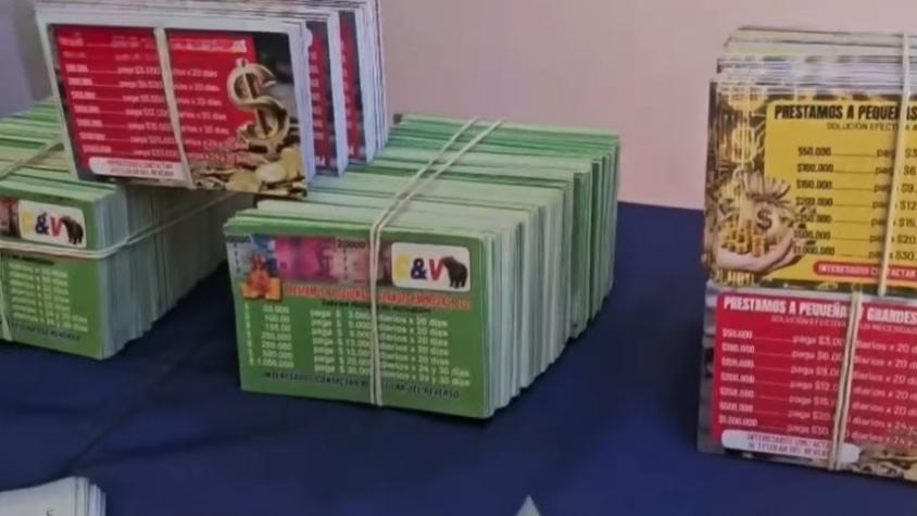 Tarjetas en ferias libres y una aplicación móvil: Así era el modus operandi de los prestamistas colombianos 