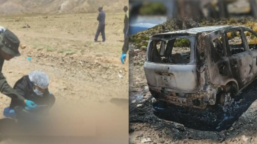 Revelan inusual maniobra que usaron chilenos para robar a otros delincuentes antes de ser calcinados en Bolivia