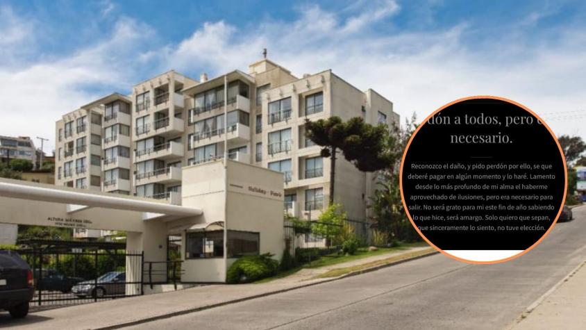 200 argentinos denuncian estafa en departamento para Año Nuevo en Reñaca: autor se disculpó con salmo de la biblia 200 argentinos denuncian estafa en departamento para Año Nuevo en Reñaca: autor se disculpó con salmo de la biblia