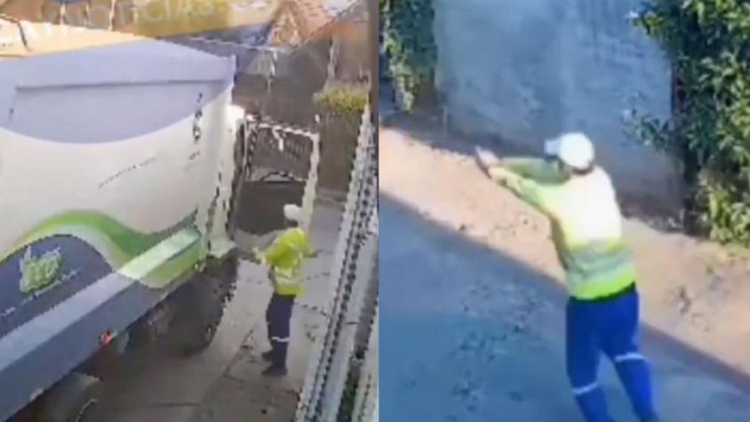 Detienen a recolector de basura que disparó a hombre en Curicó: víctima se mantiene en riesgo vital