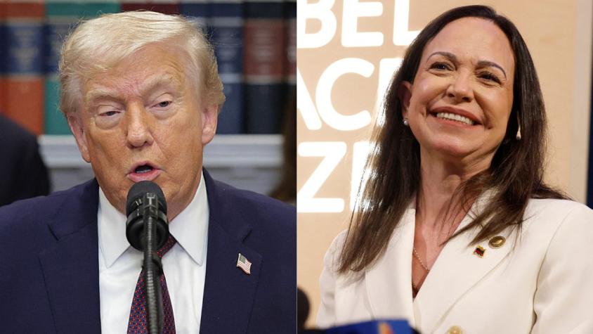 Trump anuncia que recibirá a María Corina Machado en Washington: "Estoy impaciente por saludarla"