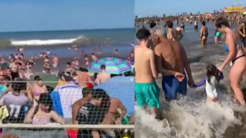 Impactante momento en Argentina: Meteotsunami en playa dejó un muerto y más de 30 heridos