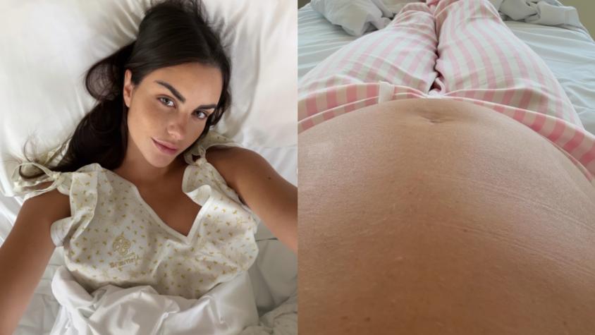 "Logramos frenar su llegada y darle más tiempo": Emilia Dides enfrentó grave complicación en recta final de su embarazo "Logramos frenar su llegada y darle más tiempo": Emilia Dides enfrentó grave complicación en recta final de su embarazo