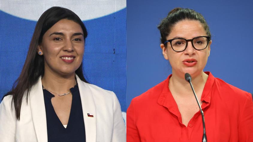 El saludo de la ministra Orellana a Judith Marín y la respuesta de la próxima titular del Ministerio de la Mujer