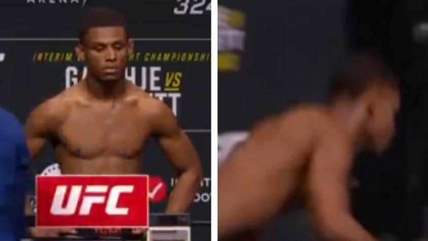 Terror en la UFC: Luchador se desmaya tras el pesaje y se golpea contra el suelo