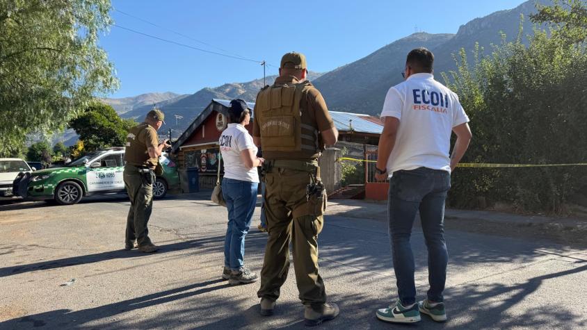 Hombre murió tras ser baleado en antejardín de casa en San José de Maipo