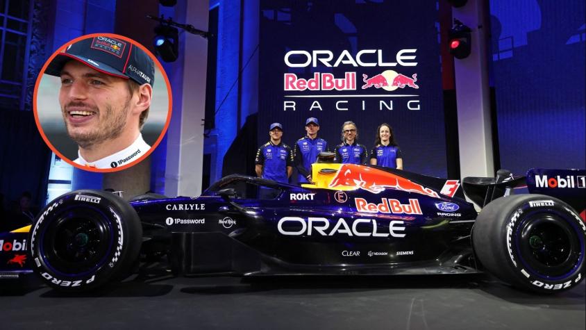 Max Verstappen tiene nuevo monoplaza: Red Bull presentó su flamante modelo