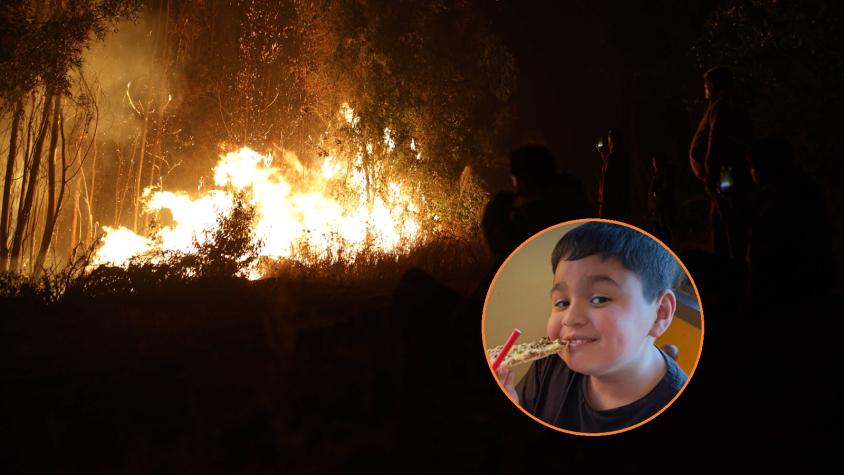 "No sabe que su casita se quemó": Niño héroe de rescate en Penco quiso salvar su bien más preciado y recibió hermoso gesto