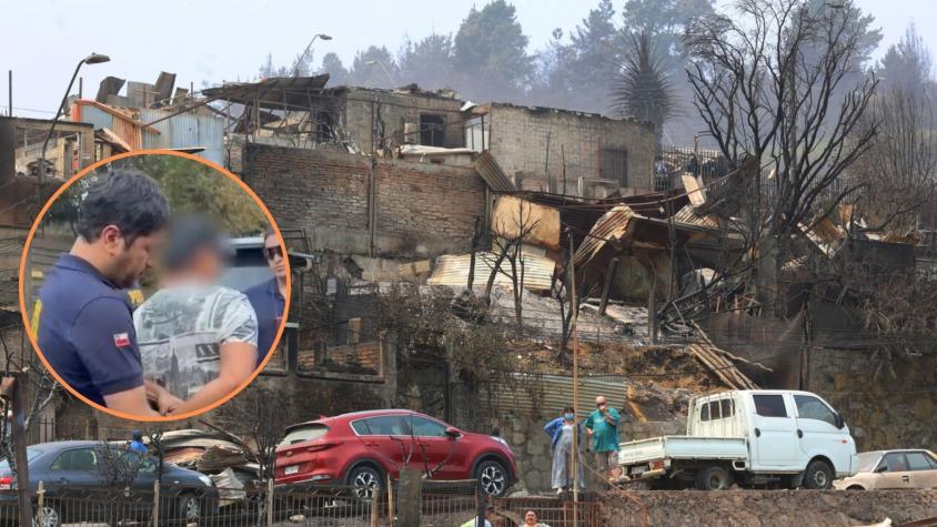 Revelan la decisión clave que tomó el detenido por incendio del Biobío una vez que comenzó el siniestro Revelan la decisión clave que tomó el detenido por incendio del Biobío una vez que comenzó el siniestro