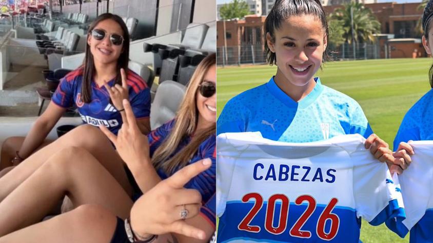 Jugadora de Católica fue vista con camiseta de la "U": Las redes explotaron Jugadora de Católica fue vista con camiseta de la "U": Las redes explotaron