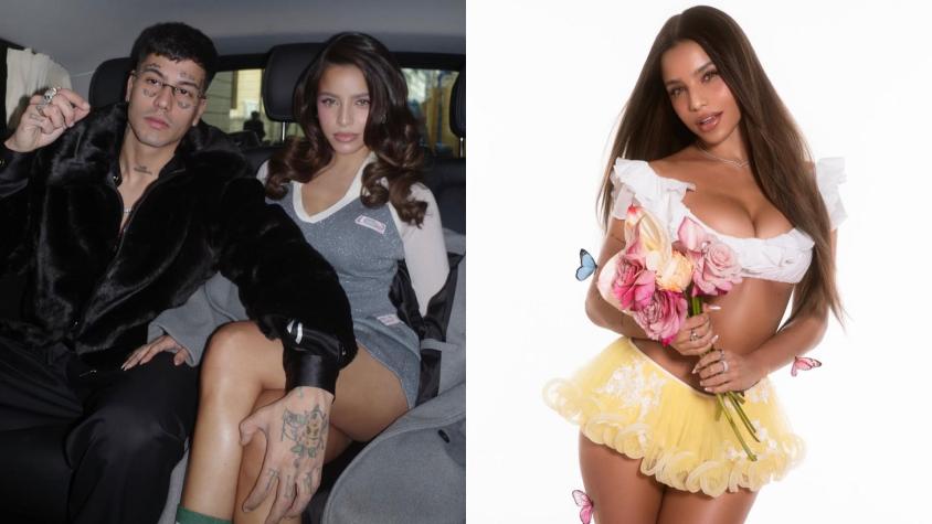 "Se viene el pibe": La enigmática frase de Duki junto a Emilia en Año Nuevo