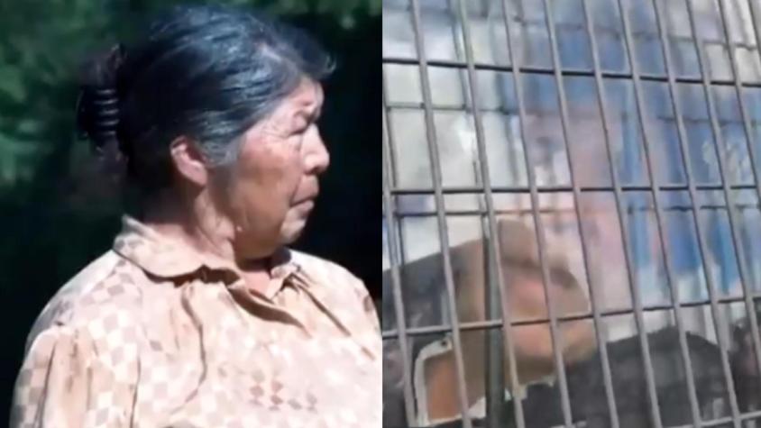 El grito de hija de Julia Chuñil cuando era trasladada a tribunales para su control de detención