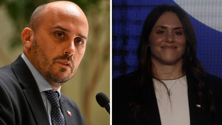 Longton reconoce que “era un riesgo” nombramiento de Duco como ministra pero dice que "tiene derecho a reivindicarse" Longton reconoce que “era un riesgo” nombramiento de Duco como ministra pero dice que "tiene derecho a reivindicarse"