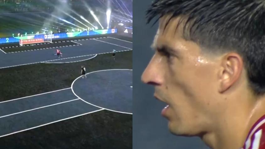 El golazo del 'Nacho' Herrera con el que descontó Chile y se metió en el partido