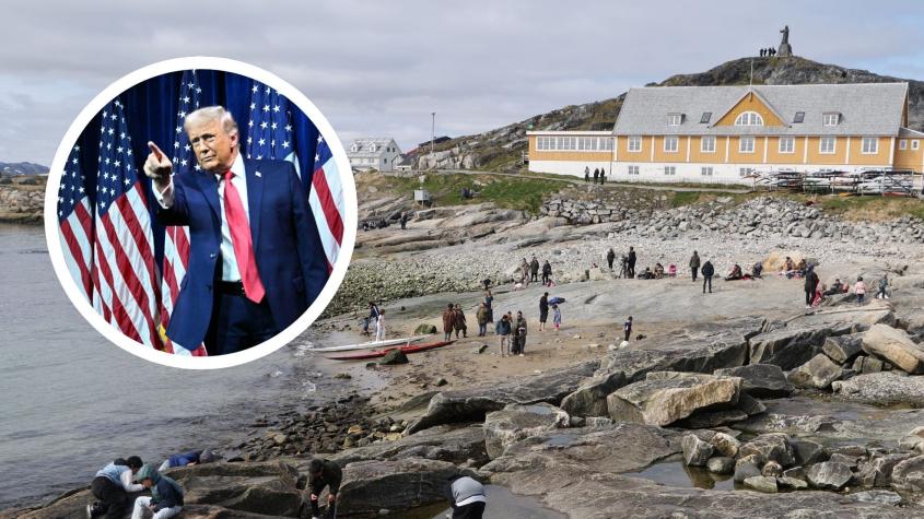 Trump dice que negociará con Groenlandia "por las buenas" o "por las malas"
