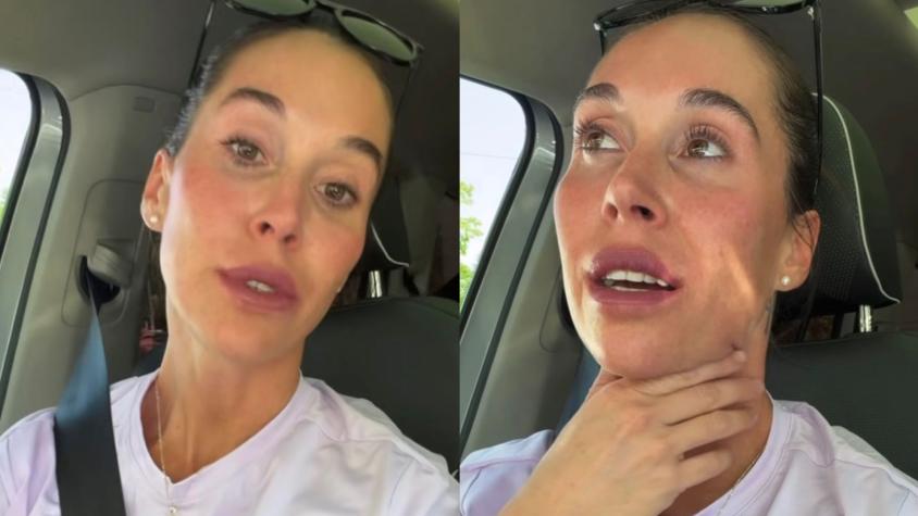 Se mostró muy afectada: Vale Roth tuvo noble gesto con familia que dejó a mellizas al cuidado de bomberos en Lirquén