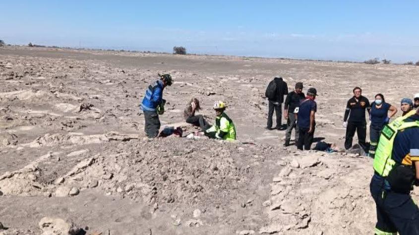Volcamiento de un bus en Pozo Almonte dejó un fallecido y 32 lesionados