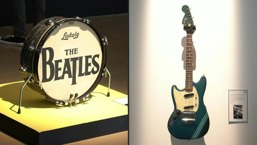 Guitarras de Kurt Cobain, los Beatles y otras leyendas de la música a subasta en EEUU