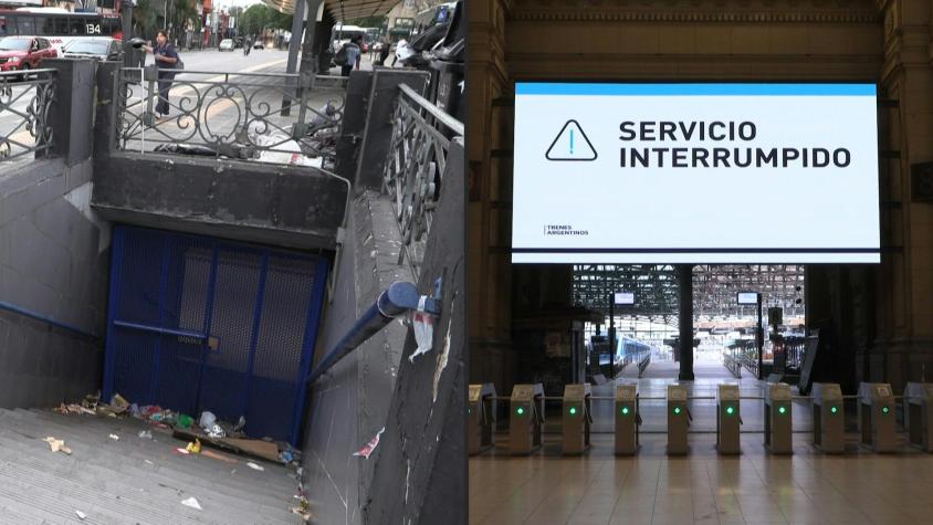 Huelga general en Argentina contra la reforma laboral de Milei