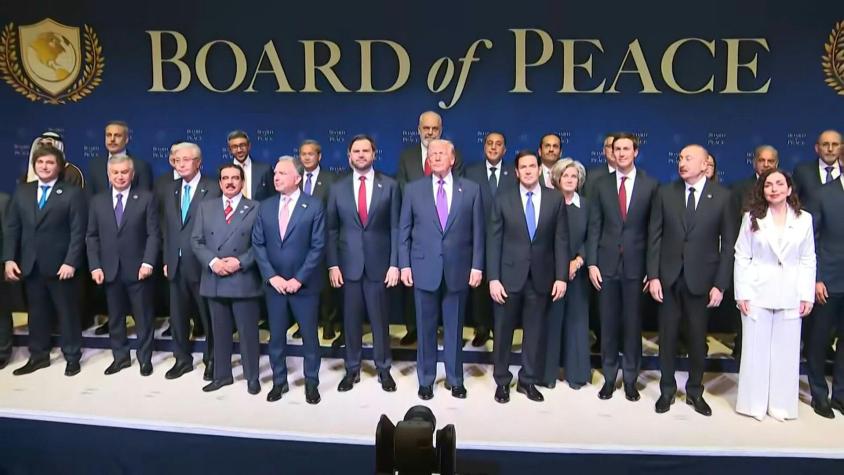Trump presenta su Junta de Paz con una contribución de EEUU de 10.000 millones de dólares