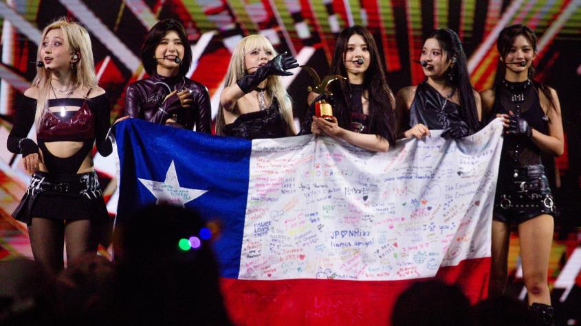 "Sigamos con esta energía tan bacán": NMIXX sacó aplausos con su perfecto español en Viña 2026