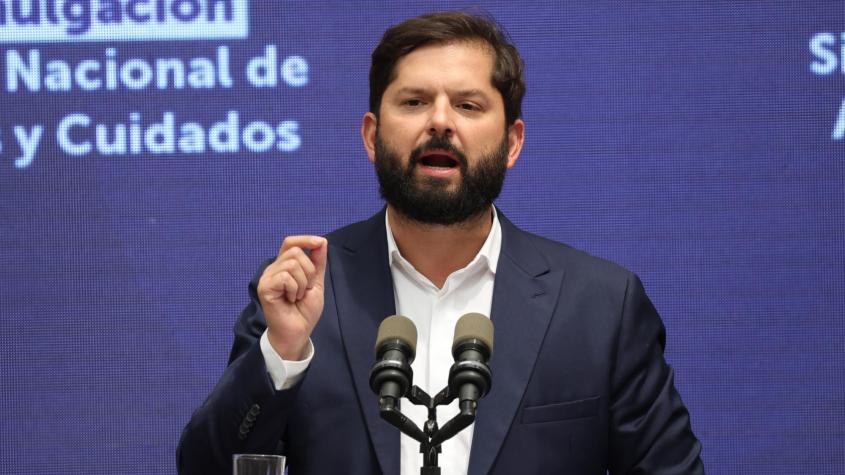 UDI responde a nueva arremetida de Boric por proyecto de sala cuna: "Si no se aprueba es porque usted fracasó"