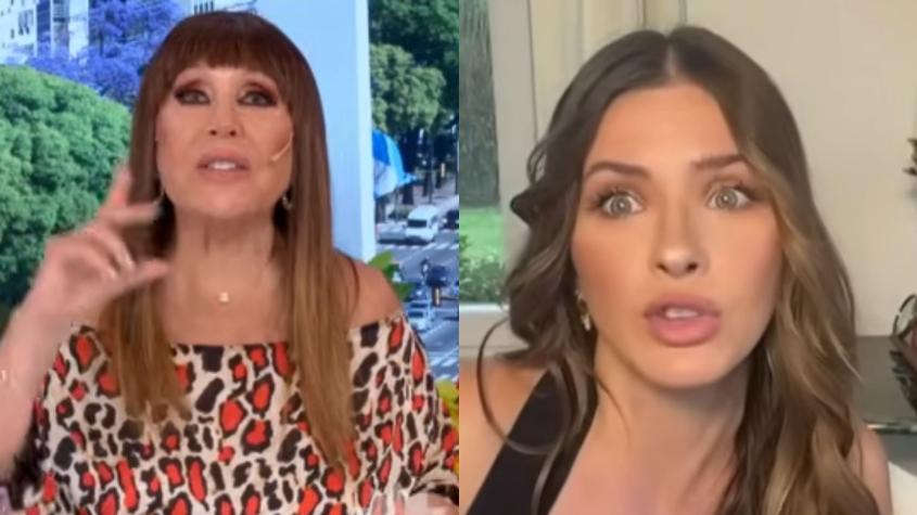 “ “Fue una sola vez y después...”: el fuerte cruce entre China Suárez y Moria Casán tras ser tildada de "amante" de Icardi “ “Fue una sola vez y después...”: el fuerte cruce entre China Suárez y Moria Casán tras ser tildada de "amante" de Icardi