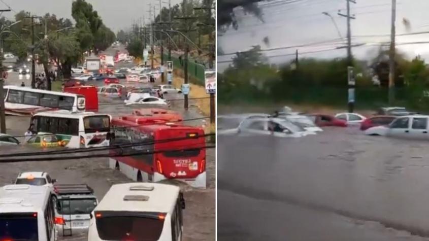 Inundaciones en Maipú: Autoridades investigarán cierre de compuerta en Camino a Melipilla