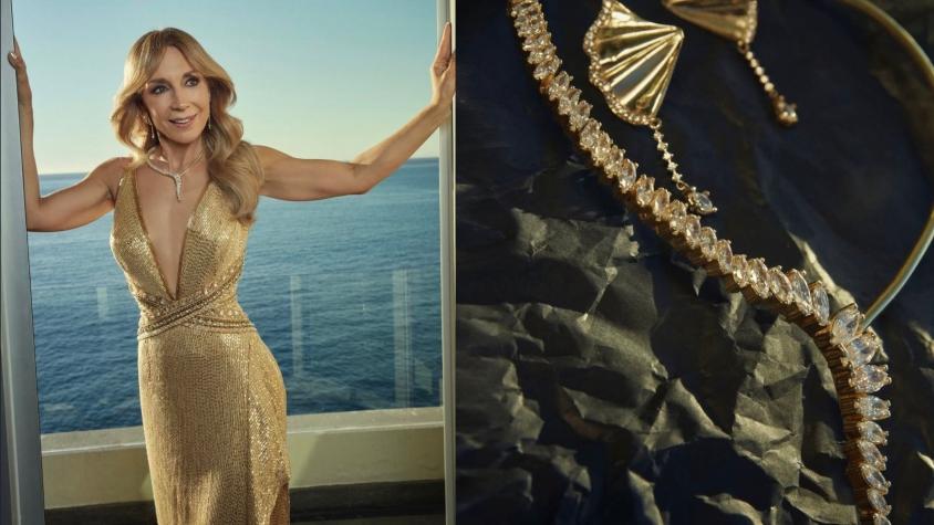 Karen Doggenweiler deslumbró en primera noche del Festival de Viña con vestido de diseñadora chilena