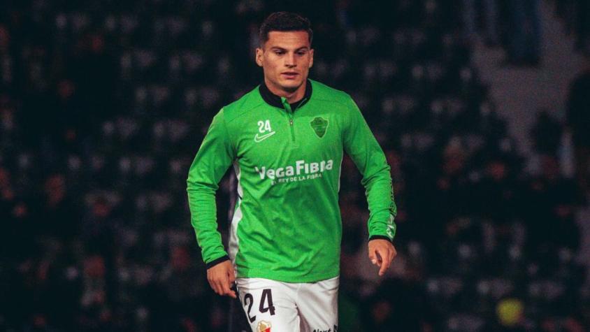 Se generó varias oportunidades: Así fue el primer partido de titular de Cepeda en la igualdad del Elche ante Osasuna