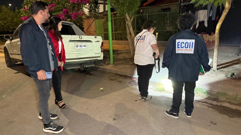 Joven de 17 años es baleado en plaza de Cerrillos: fue trasladado a una clínica y quedó detenido