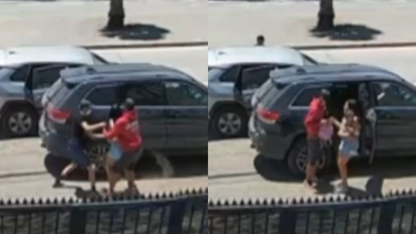 VIDEO | Desgarrador grito de una madre durante encerrona en Maipú: rogó para que no se llevaran a su hija