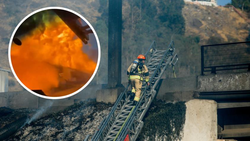 "Es una curva muy peligrosa": Habla testigo que grabó el momento de la impactante explosión en Renca