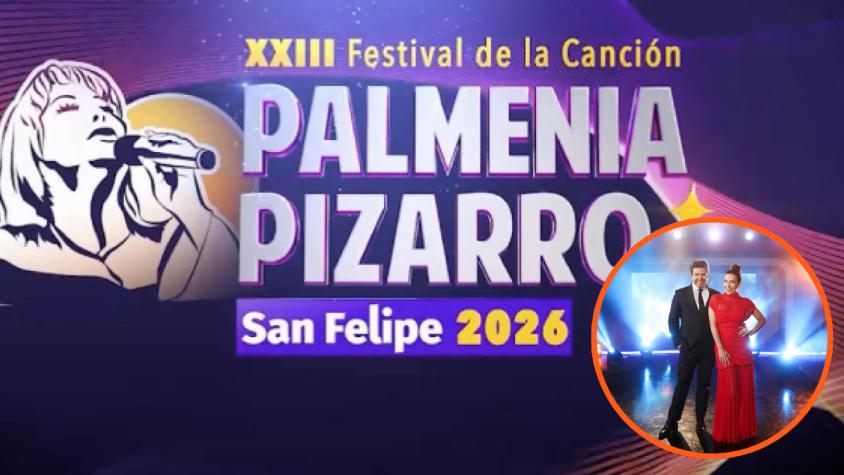 Sigue EN VIVO el Festival Palmenia Pizarro San Felipe 2026 por el 13