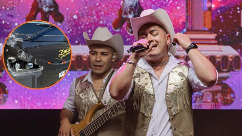 Bus que transportaba a grupo ‘Zúmbale Primo’ protagonizó accidente en Bulnes: iban rumbo a festival Bus que transportaba a grupo ‘Zúmbale Primo’ protagonizó accidente en Bulnes: iban rumbo a festival