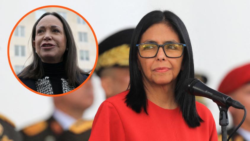 Rodríguez advierte que Machado "tendrá que responder" si regresa a Venezuela: "Por qué pidió intervención militar"