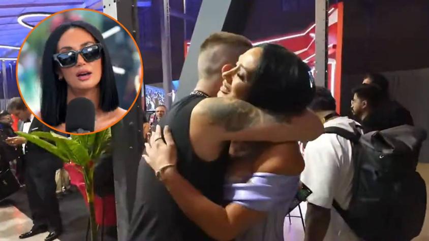 "Él era mi hombre...": Pamela Díaz reaccionó a video viral sobre su abrazo con Jean-Philippe Cretton en la Gala de Viña