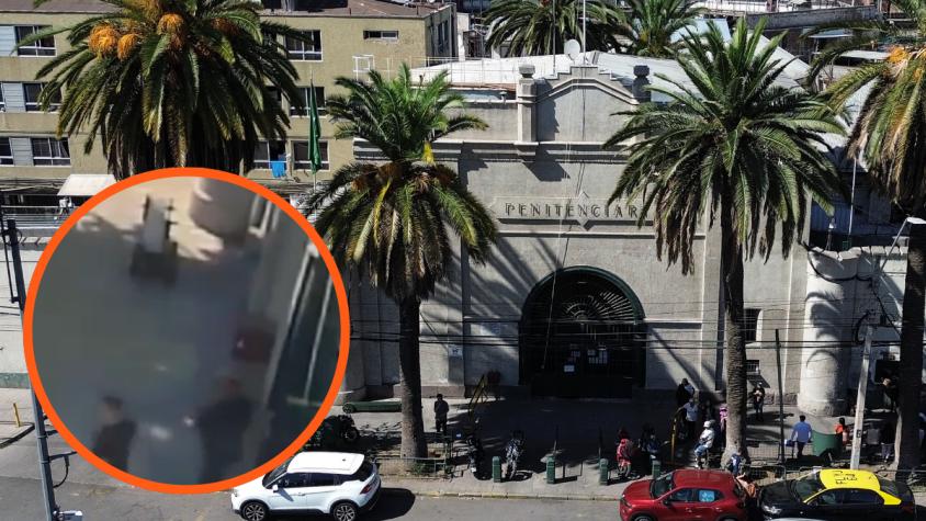 VIDEO | Así fue la tranquila salida de los dos reos que se fugaron desde la ex Penitenciaría