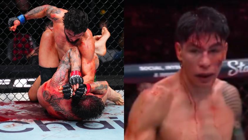 VIDEO | "Un baño de sangre": Jaula Bahamondes pierde dramática pelea en la UFC