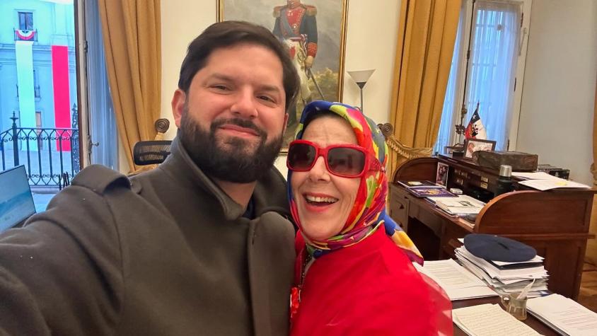 El motivo de la ausencia de la madre del presidente Boric en el cambio de mando