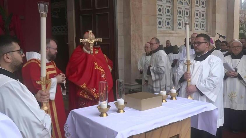 Policía israelí impide entrada al Patriarca Latino de Jerusalén a iglesia del Santo Sepulcro
