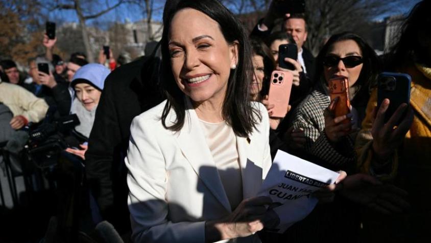 María Corina Machado se reunirá con venezolanos en Santiago: cuándo y dónde será el encuentro