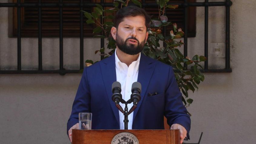 Las últimas horas de Boric en La Moneda