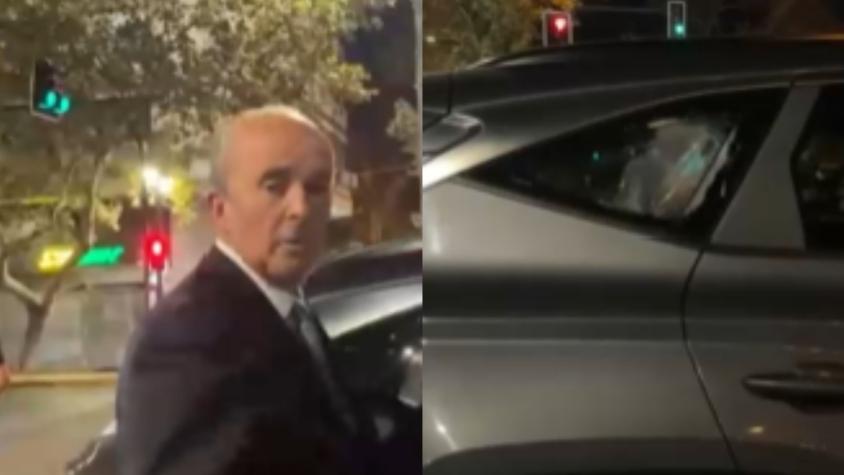 Atacan auto de nuevo subsecretario de Relaciones Exteriores en Plaza Italia