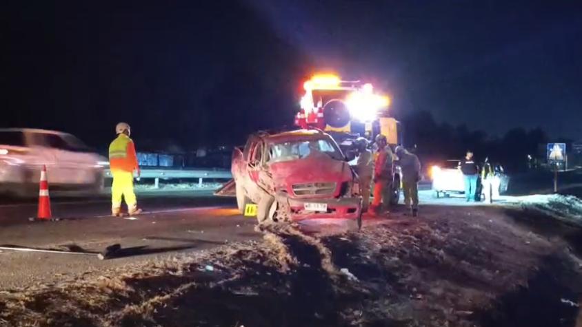 Grave accidente de tránsito deja tres lesionados: conductor fue detenido por manejar en estado de ebriedad 