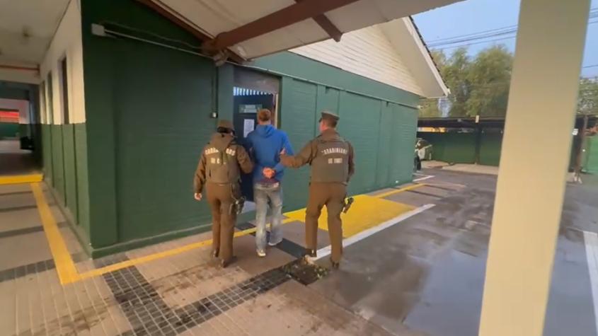 Detienen a conductor que provocó choque en Maipú y se dio a la fuga sin prestar ayuda 