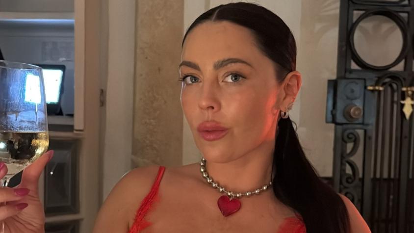 “Estoy súper inflamada”: Así quedó el rostro de Daniela Aránguiz tras sufrir picadura de abeja en el sur del país