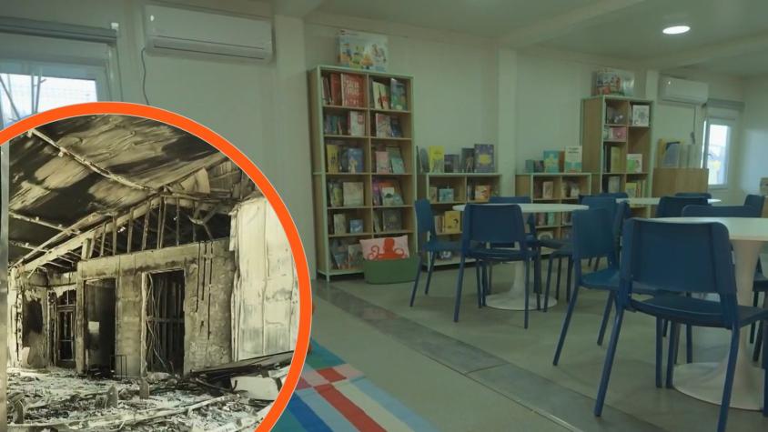 Megaincendio de Penco: Reinaguran colegio destruido en Punta de Parra